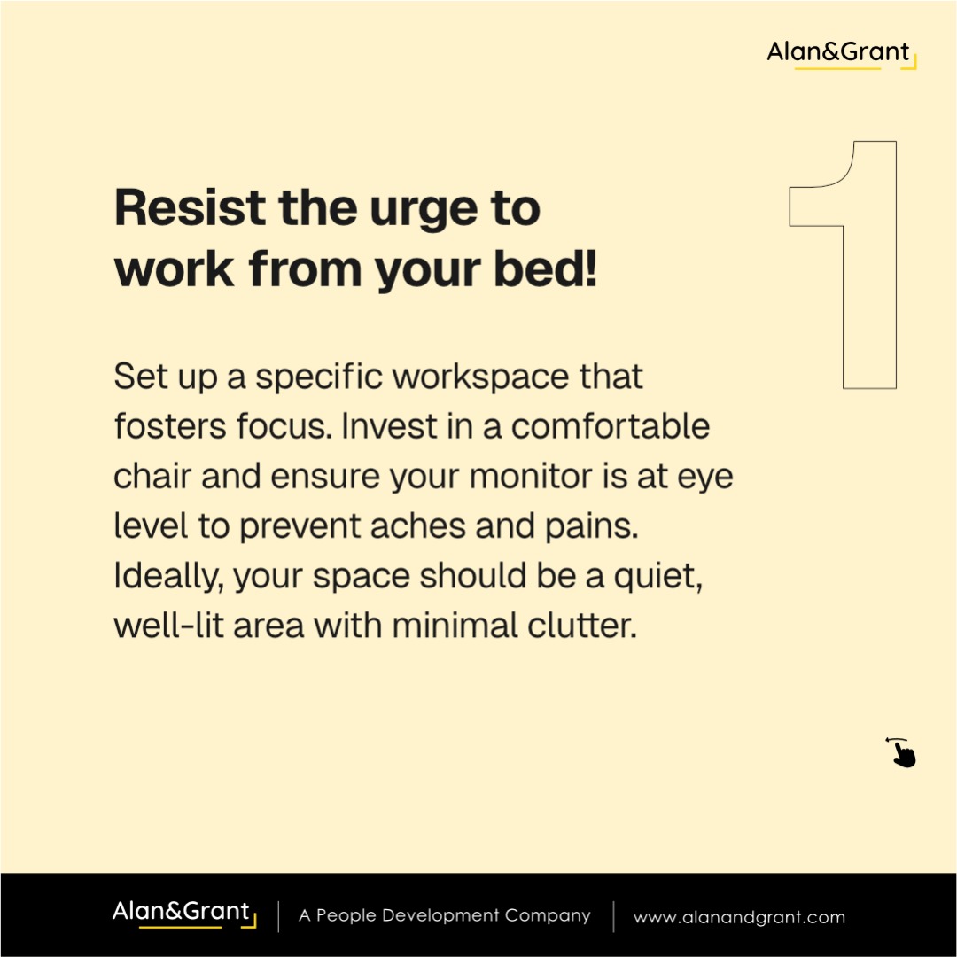 alanandgrantng's tweet image. Working from home is awesome, but staying focused can be a challenge.
These 3 tips will help you work from home like a pro.

#workfromhome #remoteworkers #workproductivity #alanandgrant