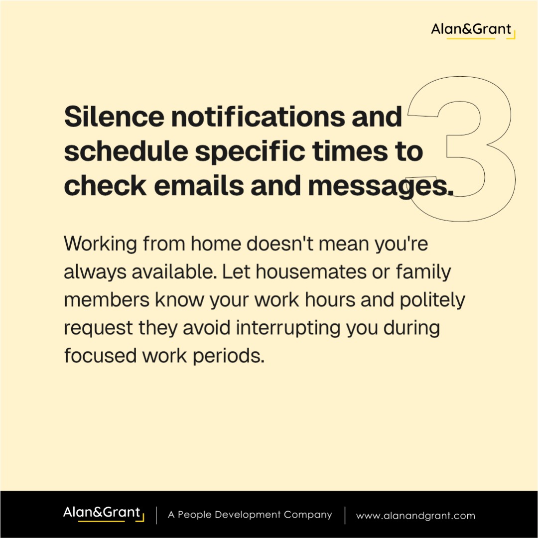 alanandgrantng's tweet image. Working from home is awesome, but staying focused can be a challenge.
These 3 tips will help you work from home like a pro.

#workfromhome #remoteworkers #workproductivity #alanandgrant