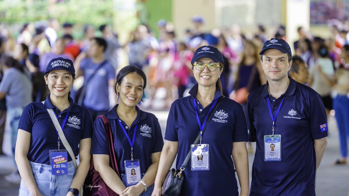 Well done to <a href="/COMELEC/">COMELEC</a> and the people of the Philippines on holding another major set of elections. #NLE2025 #Halalan2025 

I’m proud to have witnessed Philippine democracy in action.