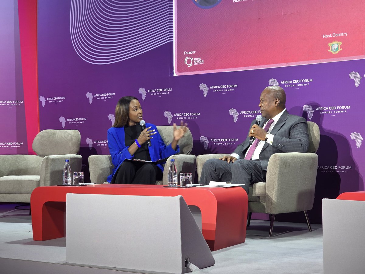 Sam 'Dzata' George π¦π¬π (@samgeorgegh) on Twitter photo It is always insightful listening to President <a href="/JDMahama/">John Dramani Mahama</a> at the Africa CEO Forum in Abidjan as he speaks on Oil and Renewable Energy: A dual bet for Ghana's future.
Indeed our Nation is in very competent and safe hands. π¦π¬π It is always insightful listening to President <a href="/JDMahama/">John Dramani Mahama</a> at the Africa CEO Forum in Abidjan as he speaks on Oil and Renewable Energy: A dual bet for Ghana's future.
Indeed our Nation is in very competent and safe hands. π¦π¬π