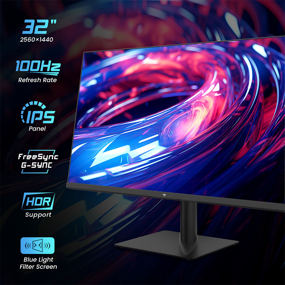 ktc_play's tweet photo. Ready to dominate your games? 🎮
Meet the KTC H32T13: a 32" 2K QHD monitor
100Hz refresh rate &amp; 1ms GTG for silky-smooth visuals
Vibrant 109% sRGB colors for stunning clarity
All at an unbeatable price! 🚀
#KTCGaming #H32T13 #GamingMonitor #Esports #GameOn https://t.co/hPcAMkqk3i