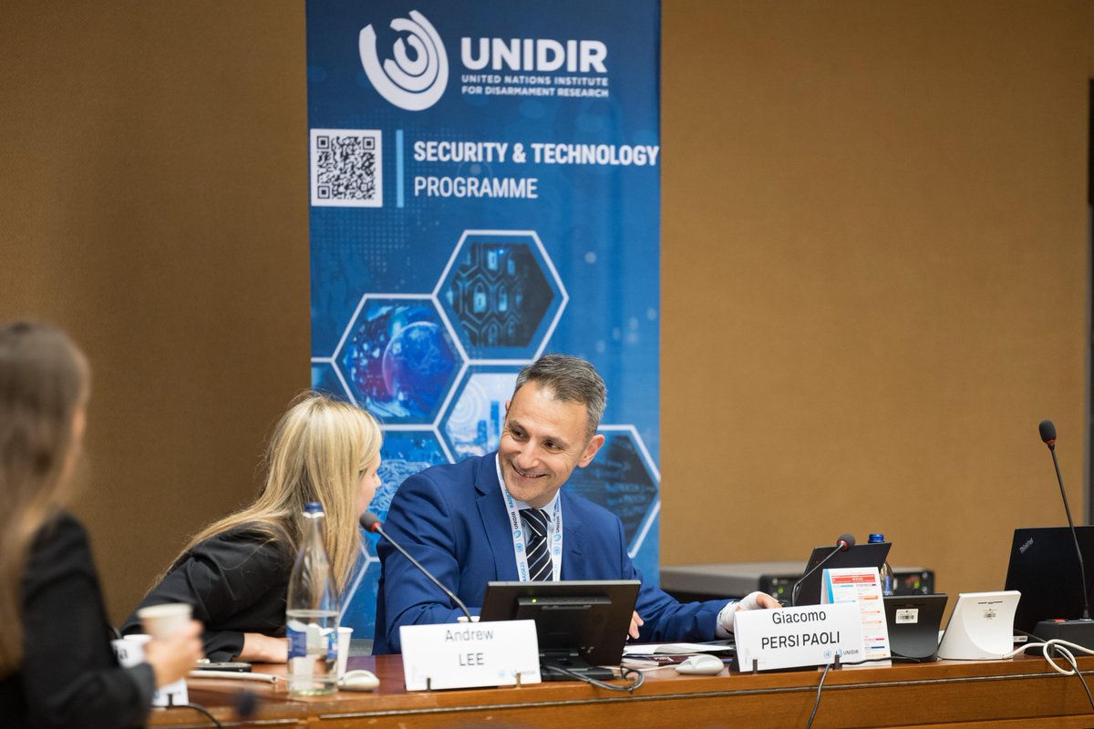 United Nations Institute for Disarmament Research (@unidir) on Twitter photo “Cyber resilience is a team sport, but one where participating isn't enough: we need to win. Winning requires knowing the rules of the game, understanding who our teammates are, and most importantly, knowing our adversary.”
🗨️ UNIDIR's <a href="/GPersiPaoli/">Giacomo Persi Paoli</a> closing yesterday's #CS25. “Cyber resilience is a team sport, but one where participating isn't enough: we need to win. Winning requires knowing the rules of the game, understanding who our teammates are, and most importantly, knowing our adversary.”
🗨️ UNIDIR's <a href="/GPersiPaoli/">Giacomo Persi Paoli</a> closing yesterday's #CS25.