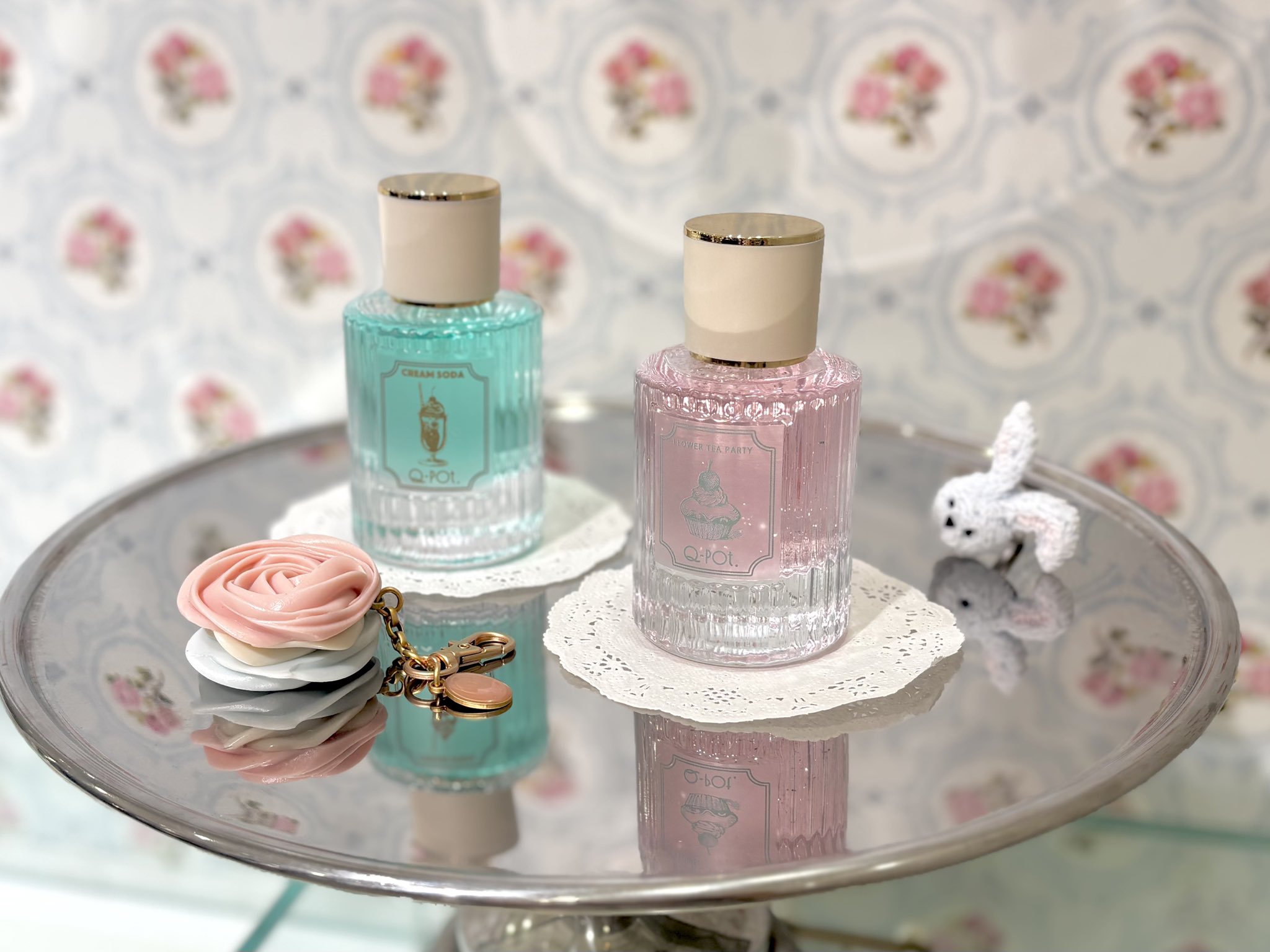 Q-pot クリームソーダ 香水 オードトワレ Q-pot.「チョコミント」着想