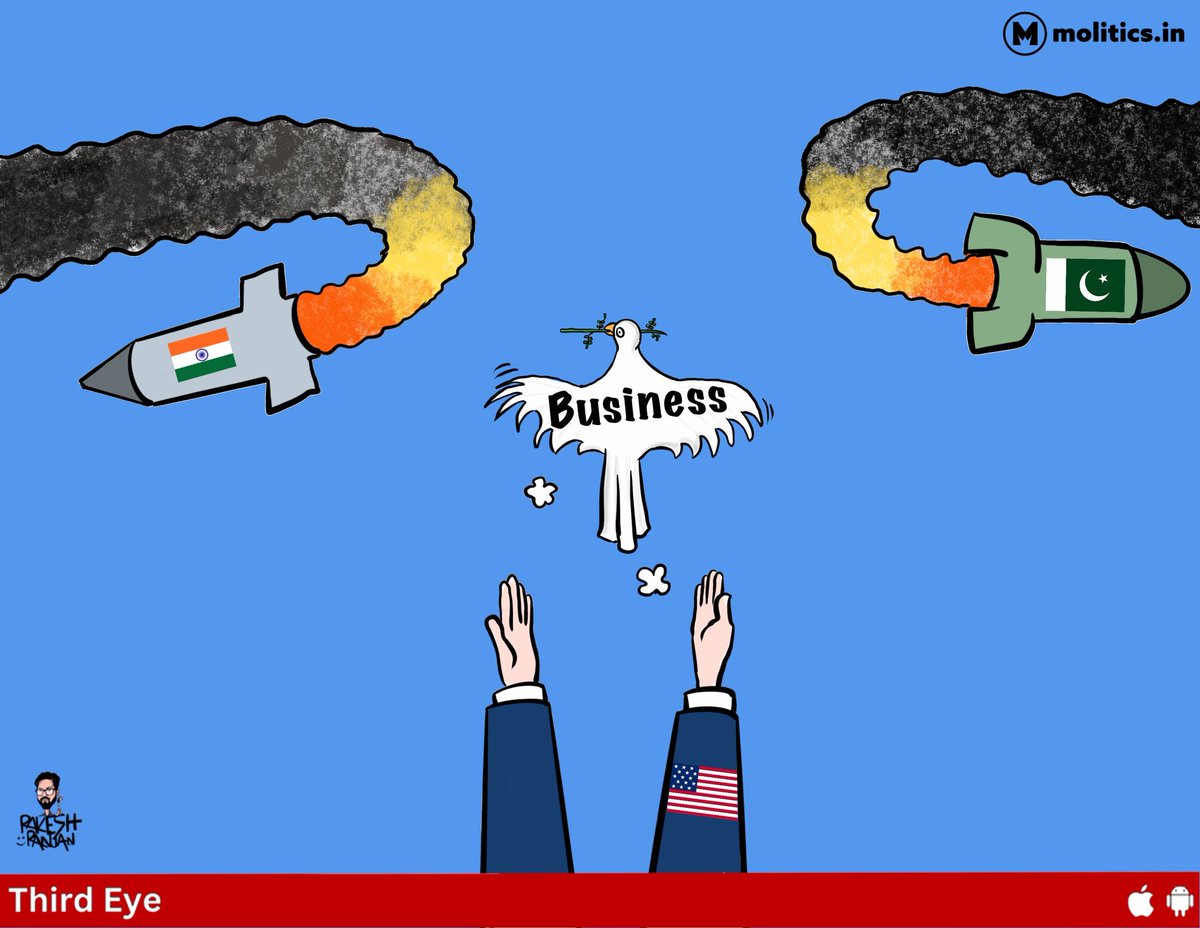 moliticsindia's tweet image. Ok Boss
@cartoonistrrs
#PMModiSpeech #Pakistan