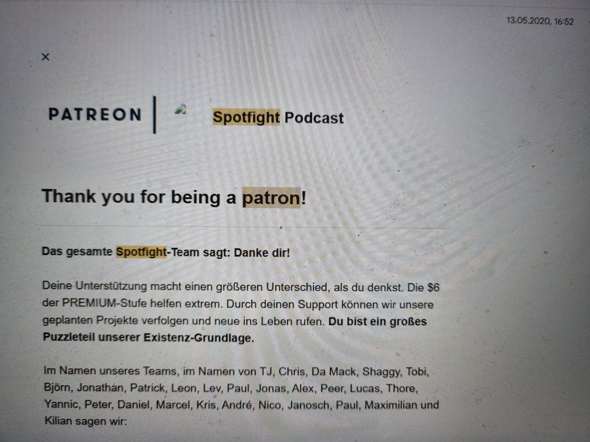 Tom (@silverstar737) on Twitter photo Doppeltes Jubiläum heute 😁
30 Jahre jung geworden und 5 Jahre Spotfight Patreon 😊 Danke an <a href="/SpotfightDE/">Spotfight - Wrestling News, Podcasts & Dokus</a> <a href="/PerkkiXWWE/">Jonathan</a> <a href="/TobiTextet/">Tobias Enke</a> <a href="/KrisMelzig/">Kris</a> <a href="/Peter_ohne_T/">PRO</a> <a href="/Tobi_El_Torpedo/">Ingo Takagi</a> <a href="/likeavirgile/">Weltrekord Virgile</a> <a href="/ThumbtackJack/">Alexander Bedranowsky</a> <a href="/DaMack1/">Da Mack</a> <a href="/Nickination5/">Nickination</a> #MarcelOhneX , Flo, Janick usw. für eure Arbeit 👍🏻 Doppeltes Jubiläum heute 😁
30 Jahre jung geworden und 5 Jahre Spotfight Patreon 😊 Danke an <a href="/SpotfightDE/">Spotfight - Wrestling News, Podcasts & Dokus</a> <a href="/PerkkiXWWE/">Jonathan</a> <a href="/TobiTextet/">Tobias Enke</a> <a href="/KrisMelzig/">Kris</a> <a href="/Peter_ohne_T/">PRO</a> <a href="/Tobi_El_Torpedo/">Ingo Takagi</a> <a href="/likeavirgile/">Weltrekord Virgile</a> <a href="/ThumbtackJack/">Alexander Bedranowsky</a> <a href="/DaMack1/">Da Mack</a> <a href="/Nickination5/">Nickination</a> #MarcelOhneX , Flo, Janick usw. für eure Arbeit 👍🏻