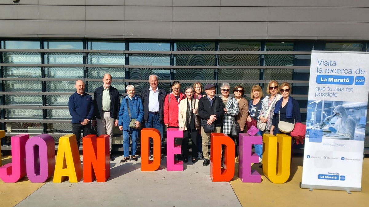 La Marató de 3Cat (@la_marato) on Twitter photo 🦠🔬Acabem el cicle "Visita la Recerca" a <a href="/IRSJD_info/">Institut de Recerca Sant Joan de Déu</a>
Hem vist dos projectes finançats per #LaMarato3Cat del 2019 i hem pogut visitar també l'espai i el projecte d'evolució digital de <a href="/SJDbarcelona_ca/">Hospital Sant Joan de Déu Barcelona CAT</a>
Ens resten 1⃣4⃣ visites. Apunta't-hi:
🗓️visitesrecercamarato.tv3.cat 🦠🔬Acabem el cicle "Visita la Recerca" a <a href="/IRSJD_info/">Institut de Recerca Sant Joan de Déu</a>
Hem vist dos projectes finançats per #LaMarato3Cat del 2019 i hem pogut visitar també l'espai i el projecte d'evolució digital de <a href="/SJDbarcelona_ca/">Hospital Sant Joan de Déu Barcelona CAT</a>
Ens resten 1⃣4⃣ visites. Apunta't-hi:
🗓️visitesrecercamarato.tv3.cat