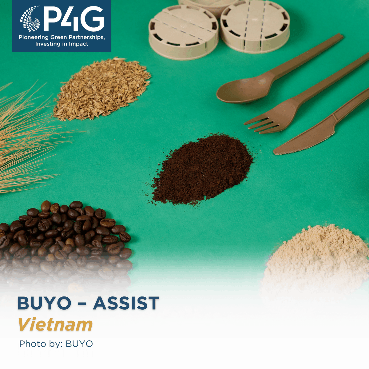 BUYO – ASSIST aims to tackle food waste in Vietnam with biodegradable bioplastics made from agricultural waste. Learn how: bit.ly/4jgIFiy #PioneeringGreenPartnerships