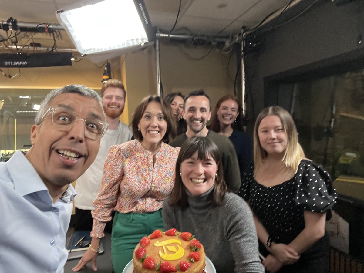 HAPPY 1st BIRTHDAY ⁦<a href="/DailyTPodcast/">The Daily T</a>⁩ 🎉🎉🎉
What a year, what a team, millions of listens every month, 50% growth over the last six months, triumphs and fun all the way…
Thanks to all the amazing people ⁦<a href="/Telegraph/">The Telegraph</a>⁩ who made our new podcast a must listen