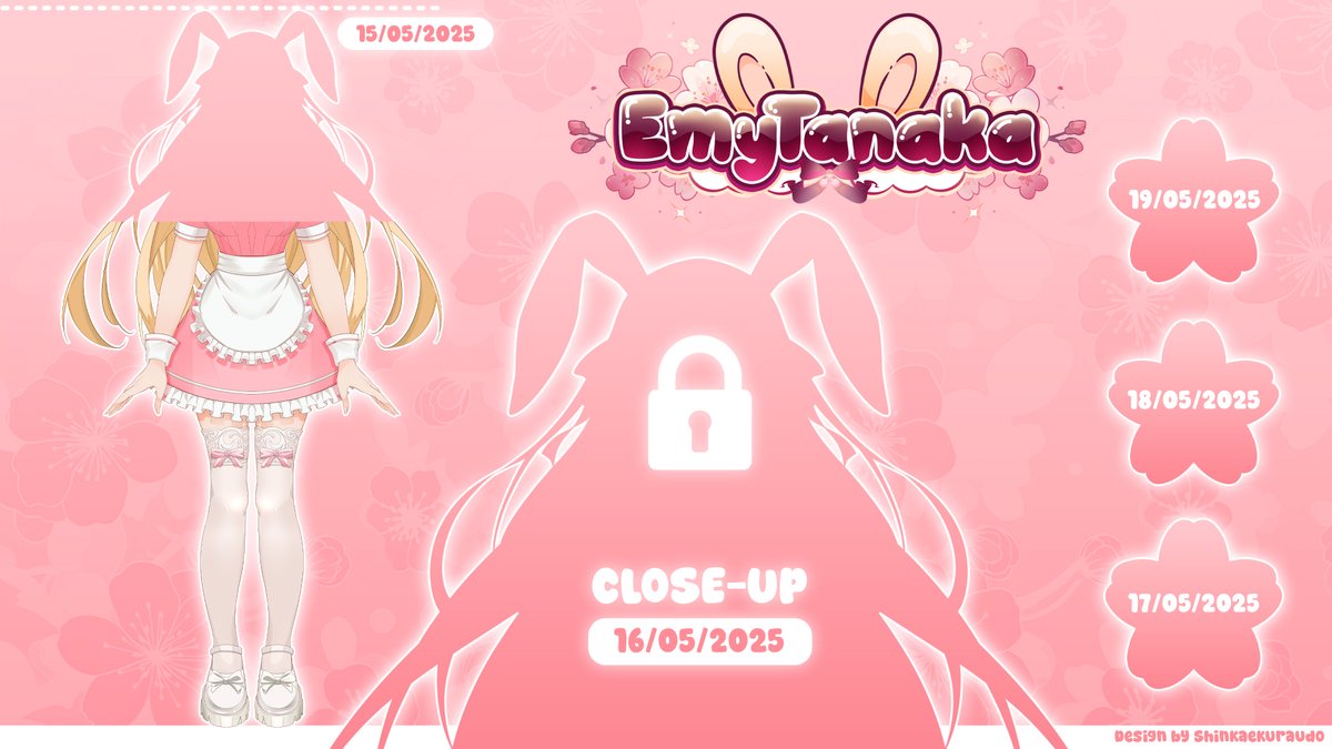 EmyTanaka_'s tweet photo. 🩷 REVEAL PART 2 - 13/05/2025 🩷

Voici la deuxième partie de mon nouveau modèle ! 🐰 https://t.co/0DOXvlOT1x