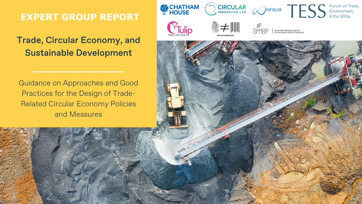 Forum on Trade, Environment & the SDGs (@tessforum) on Twitter photo As the World Circular Economy Forum 2025 #WCEF2025 gets under way in São Paulo this week, now is a great time for governments & stakeholders to check out our report on Trade, Circular Economy, & Sustainable Development by a group of leading experts convened by <a href="/TESSForum/">Forum on Trade, Environment & the SDGs</a>
The As the World Circular Economy Forum 2025 #WCEF2025 gets under way in São Paulo this week, now is a great time for governments & stakeholders to check out our report on Trade, Circular Economy, & Sustainable Development by a group of leading experts convened by <a href="/TESSForum/">Forum on Trade, Environment & the SDGs</a>
The