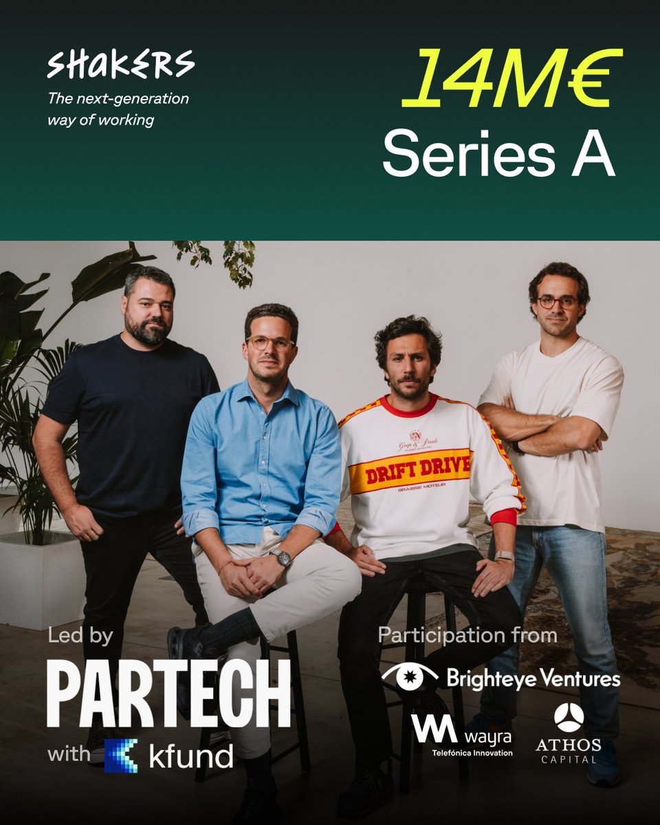 ¡Hemos levantado 14M€ en nuestra Series A! 🚀

Montando equipos con talento independiente + IA desde 2021… y esto no ha hecho más que empezar 🔥

Gracias a todos los que lo hacéis posible.

Let’s keep shaking things up 🚀

#seriesA #futureofwork #shakers