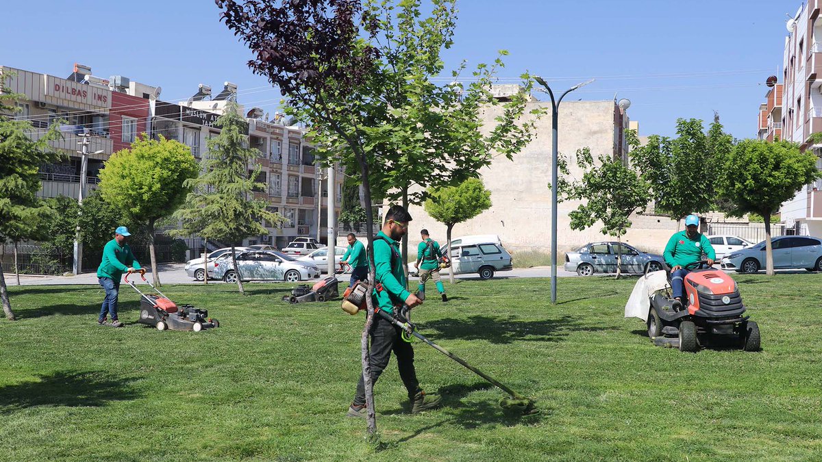 Haliliye Belediyesi parkları yaz mevsimine hazırlıyor urfapusula.com/haber/24960032…