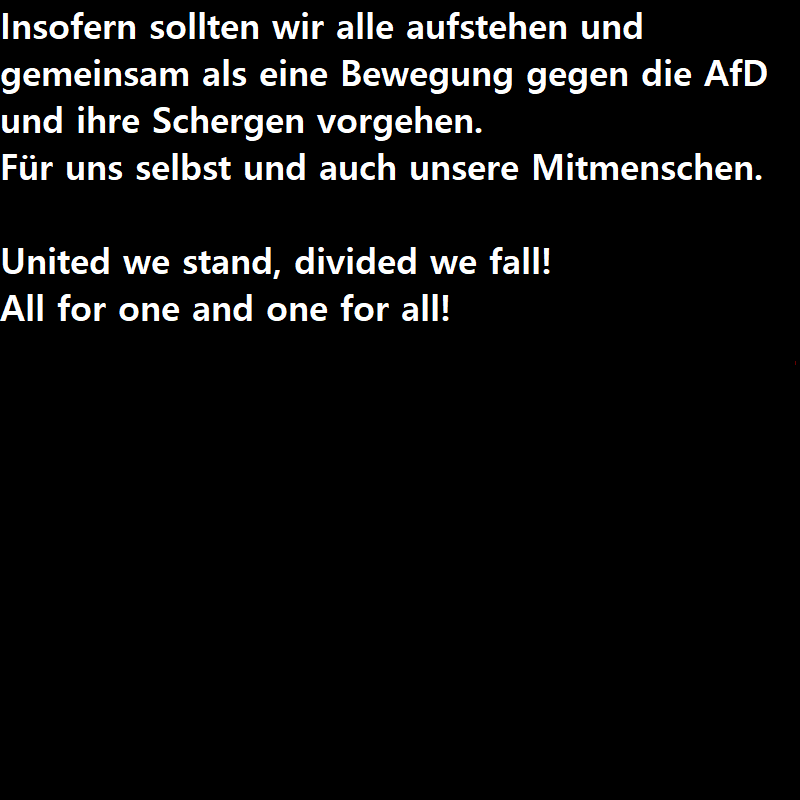 kommando161's tweet photo. Denn #Niewiederistjetzt
Wir sollten der #fckafd genau so wenig Chancen geben wie der #fckcdu denn sie arbeiten auf das selbe Ziel hinaus. Faschismus.
#Venceremos gegen die Faschisten und ihre Kollaborateure! https://t.co/LVcYIk2q7y