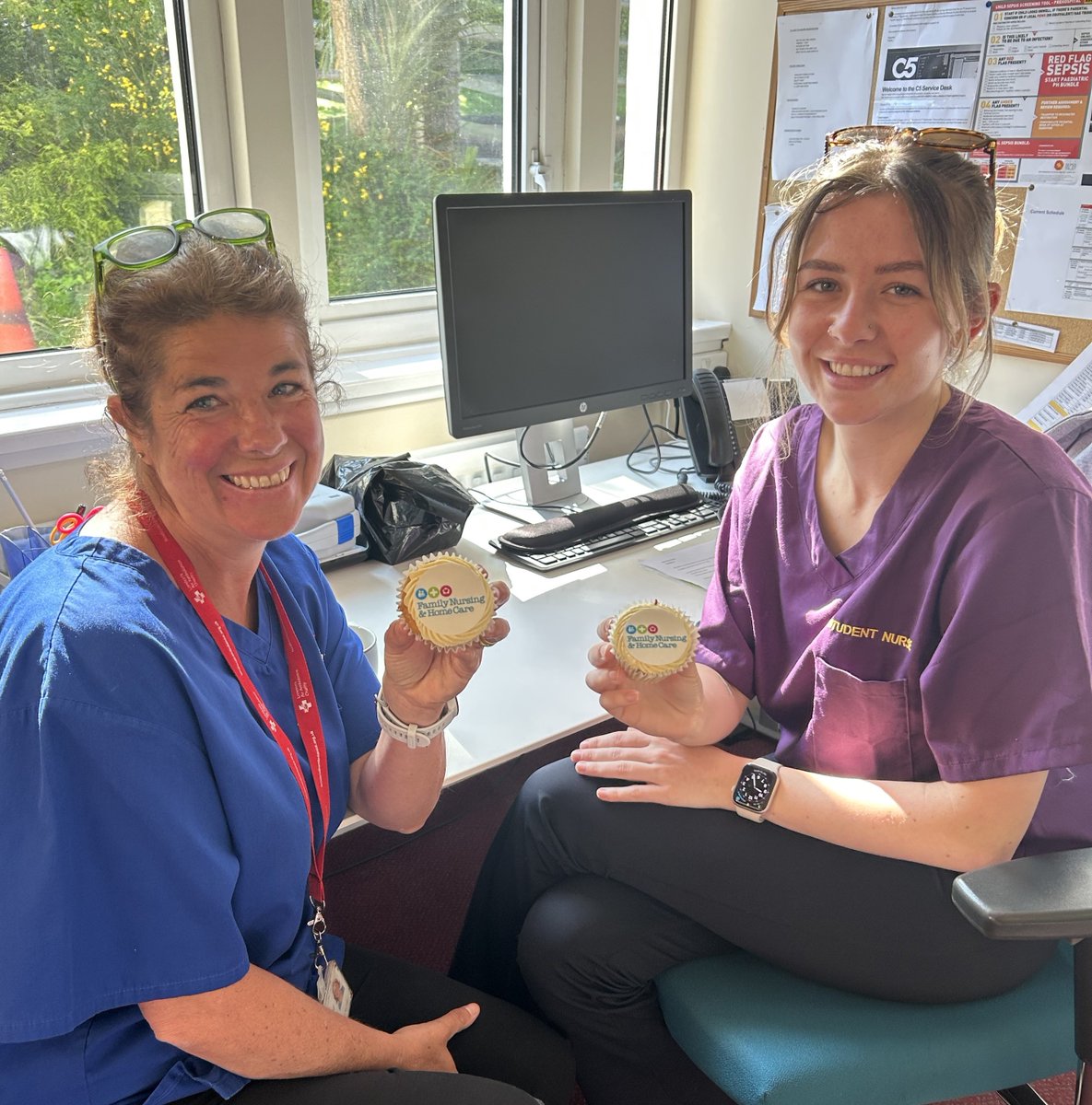 To mark yesterday's International Nurses Day, our nursing staff enjoyed some specially created cup cakes by Ceri's Cakes...and they were delicious! 😋😋