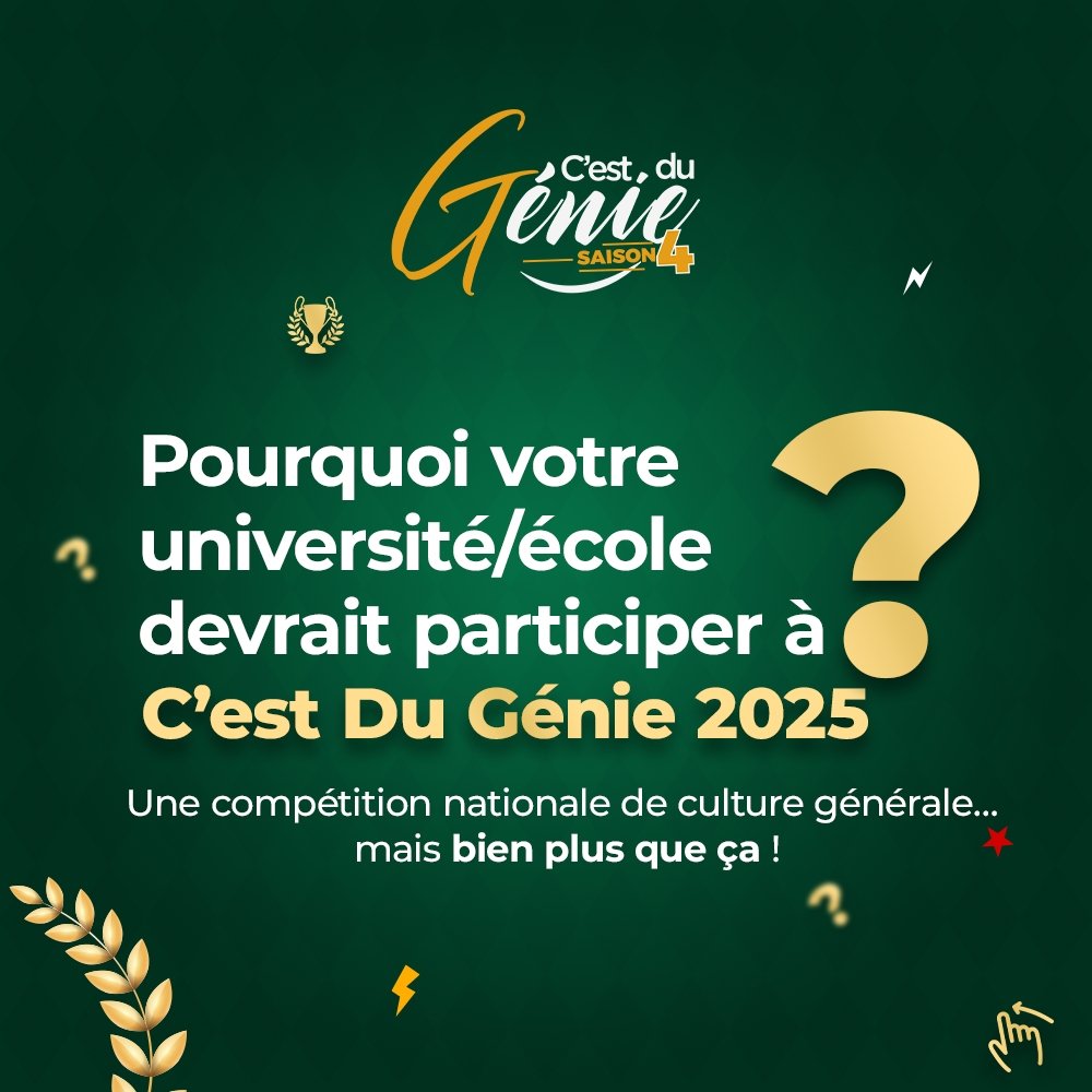 C'est Du Génie tweet media