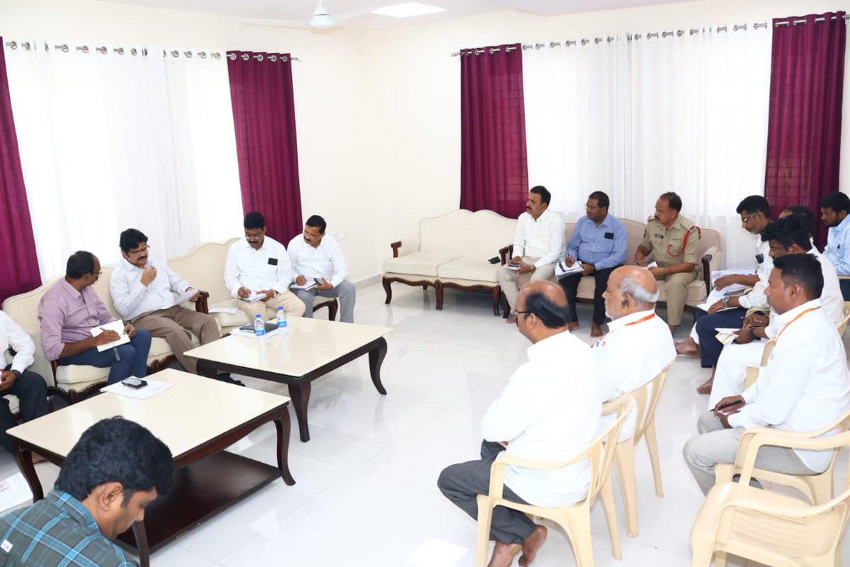 Today the Hon'ble District Collector along with Dr.Manohar, DM&amp;HO visited &amp; monitoring the arrangements for the Miss World-2025 grand event at SLNS Temple in Yadagirigutta <a href="/TelanganaHealth/">Office of Minister for Health, Telangana</a>, <a href="/chfw_ts/">Commissioner of Health&Family Welfare</a>