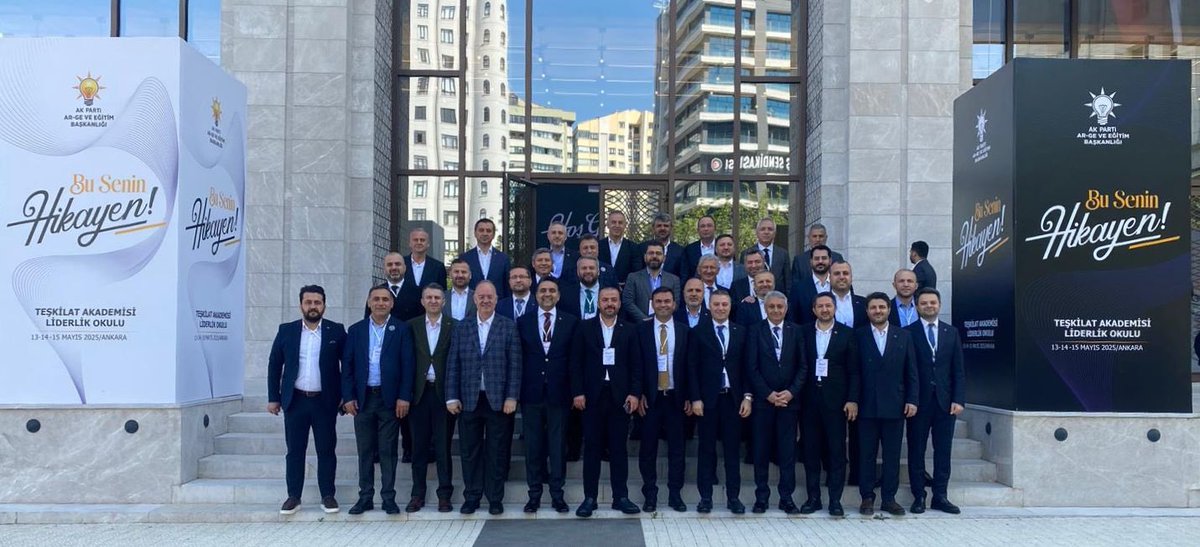 📍AK Parti Genel Merkez

İlçe Başkanımız Sn Ahmet Öztürk, AR-GE ve Eğitim Başkanlığı’mız tarafından düzenlenen “Teşkilat Akademisi Liderlik Okulu” programına İstanbul’umuzun İlçe Başkanları ile katılım sağladı.

AK Parti: Davasına sadık, milletine adanmış bir yürüyüşün hikayesi.