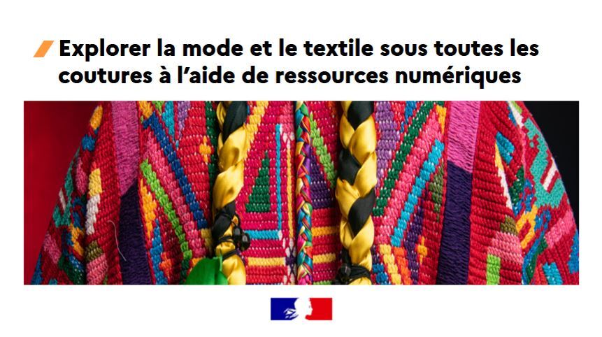 Éducation Numérique (@edu_num) on Twitter photo 📌 Vu sur la page <a href="/eduscol_HDA/">éduscol HDA</a> : « Explorer la mode et le textile sous toutes les coutures à l’aide de ressources numériques » :
✅ Textile, mode : matérialités et formes
✅ Enjeux contemporains : #mondialisation #durabilité
👉 eduscol.education.fr/4217/explorer-… 📌 Vu sur la page <a href="/eduscol_HDA/">éduscol HDA</a> : « Explorer la mode et le textile sous toutes les coutures à l’aide de ressources numériques » :
✅ Textile, mode : matérialités et formes
✅ Enjeux contemporains : #mondialisation #durabilité
👉 eduscol.education.fr/4217/explorer-…