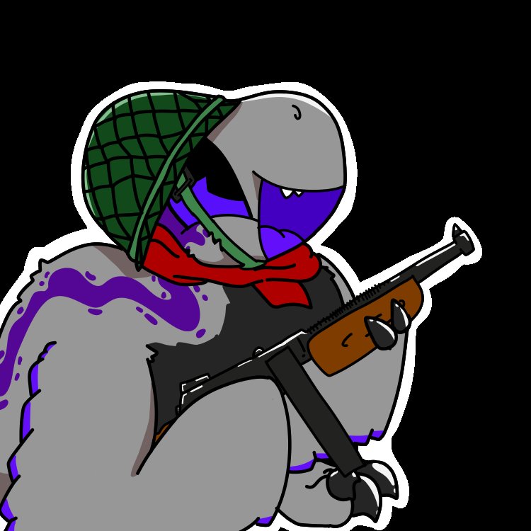 CobraCs6's tweet image. #dinosaur #Utharaptor #guns 
A little fluff ball is ready