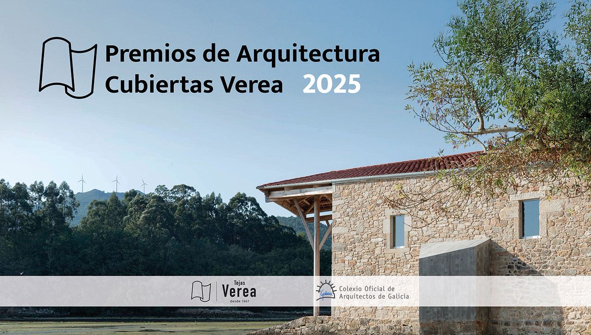 veredes, arquitectura y divulgación (@veredes) on Twitter photo Tejas Verea y el COAG premiarán las cubiertas más sostenibles con teja cerámica #arquitectura <a href="/VereaTejas/">Tejas Verea</a> Obras finalizadas entre enero de 2021 y diciembre de 2024 buff.ly/RR6Ckkm Tejas Verea y el COAG premiarán las cubiertas más sostenibles con teja cerámica #arquitectura <a href="/VereaTejas/">Tejas Verea</a> Obras finalizadas entre enero de 2021 y diciembre de 2024 buff.ly/RR6Ckkm