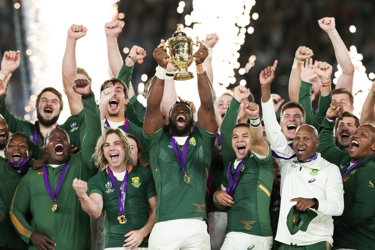 Today is day 2019 of the Springboks being world champions 

In 2019, the dynasty began