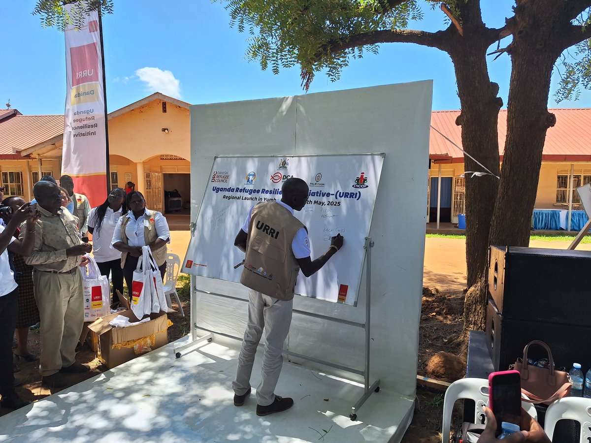 PICOT-WESTNILE UG (@picotug) on Twitter photo It’s official!
The <a href="/URRI_Danida/">Uganda Refugee Resilience Initiative (URRI)</a> Launch Board has been signed by the representative of <a href="/DKAmbUganda/">Signe Winding Albjerg</a> & Consortium partners sealing a shared commitment to resilience, climate-smart agriculture & gender empowerment in refugee-hosting areas.
<a href="/DKinUganda/">Denmark in Uganda</a> <a href="/DCAUganda/">DanChurchAid Uganda</a> <a href="/drcEA_GL/">DRC East Africa & Great Lakes</a> <a href="/PalmCorps/">PALM Corps</a> It’s official!
The <a href="/URRI_Danida/">Uganda Refugee Resilience Initiative (URRI)</a> Launch Board has been signed by the representative of <a href="/DKAmbUganda/">Signe Winding Albjerg</a> & Consortium partners sealing a shared commitment to resilience, climate-smart agriculture & gender empowerment in refugee-hosting areas.
<a href="/DKinUganda/">Denmark in Uganda</a> <a href="/DCAUganda/">DanChurchAid Uganda</a> <a href="/drcEA_GL/">DRC East Africa & Great Lakes</a> <a href="/PalmCorps/">PALM Corps</a>