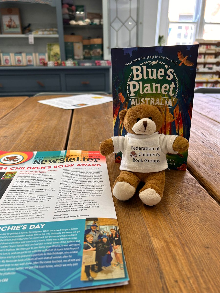 FCBG (@fcbgnews) on Twitter photo Fed Ted spent some of his weekend in Daventry with <a href="/LucyMcRobert1/">Lucy McRobert</a> at Suddenly on Sheaf Street. There's still time to enter our #NSSM2025 competition inspired by Blue's Planet published by <a href="/SweetCherryPub/">Sweet Cherry Publishing</a> . Details here: fcbg.org.uk/national-share… Fed Ted spent some of his weekend in Daventry with <a href="/LucyMcRobert1/">Lucy McRobert</a> at Suddenly on Sheaf Street. There's still time to enter our #NSSM2025 competition inspired by Blue's Planet published by <a href="/SweetCherryPub/">Sweet Cherry Publishing</a> . Details here: fcbg.org.uk/national-share…