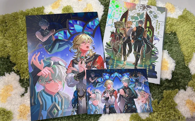 My own Doujima haul  THANK YOU FRIENDS FOR GIFTING ME SO MANY THINGS.. AND IM SO HAPPY TO BE ABLE TO BUY PRETTY ARTS FROM AMAZING ARTISTS..! truly blessed i've already yapped on instastory so i'll spare everyone from that here..  