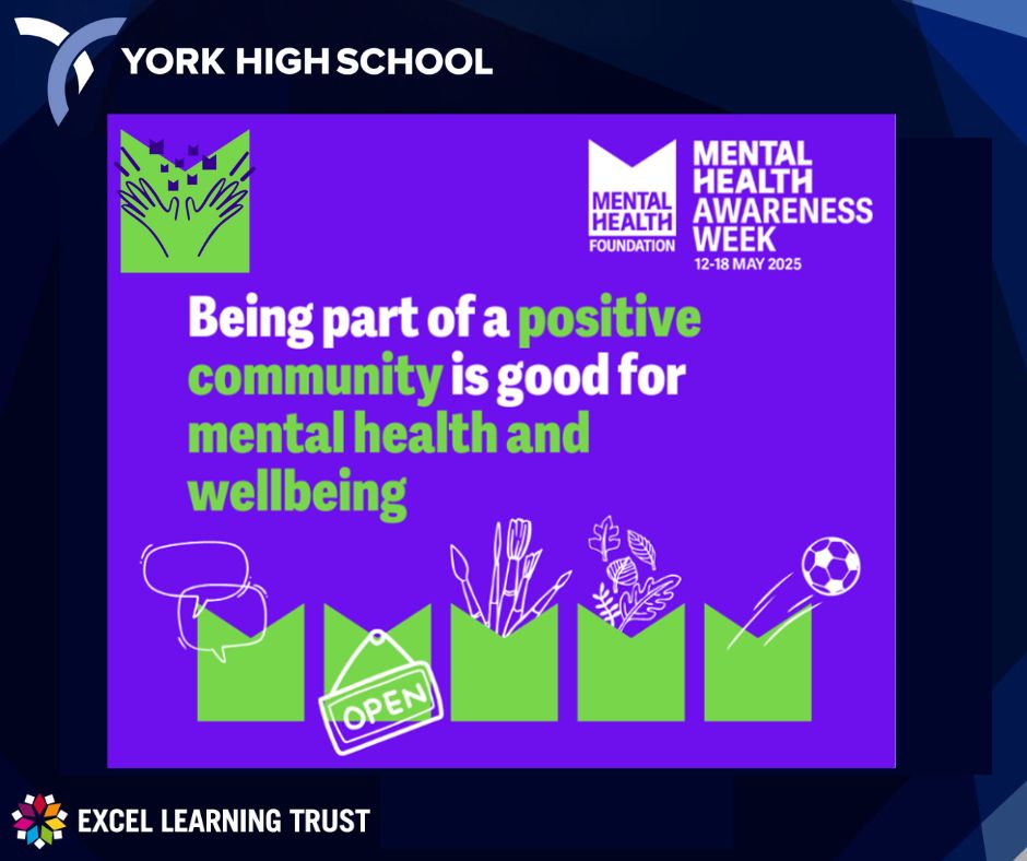 🧠 Mental Health Awareness Week 🧠
We are celebrating community - how it supports our mental health &amp; wellbeing, giving us a sense of belonging &amp; purpose.
From local to global, online to in-person, we all need community.
What's yours?
#MentalHealthAwarenessWeek #ThisIsMyCommunity