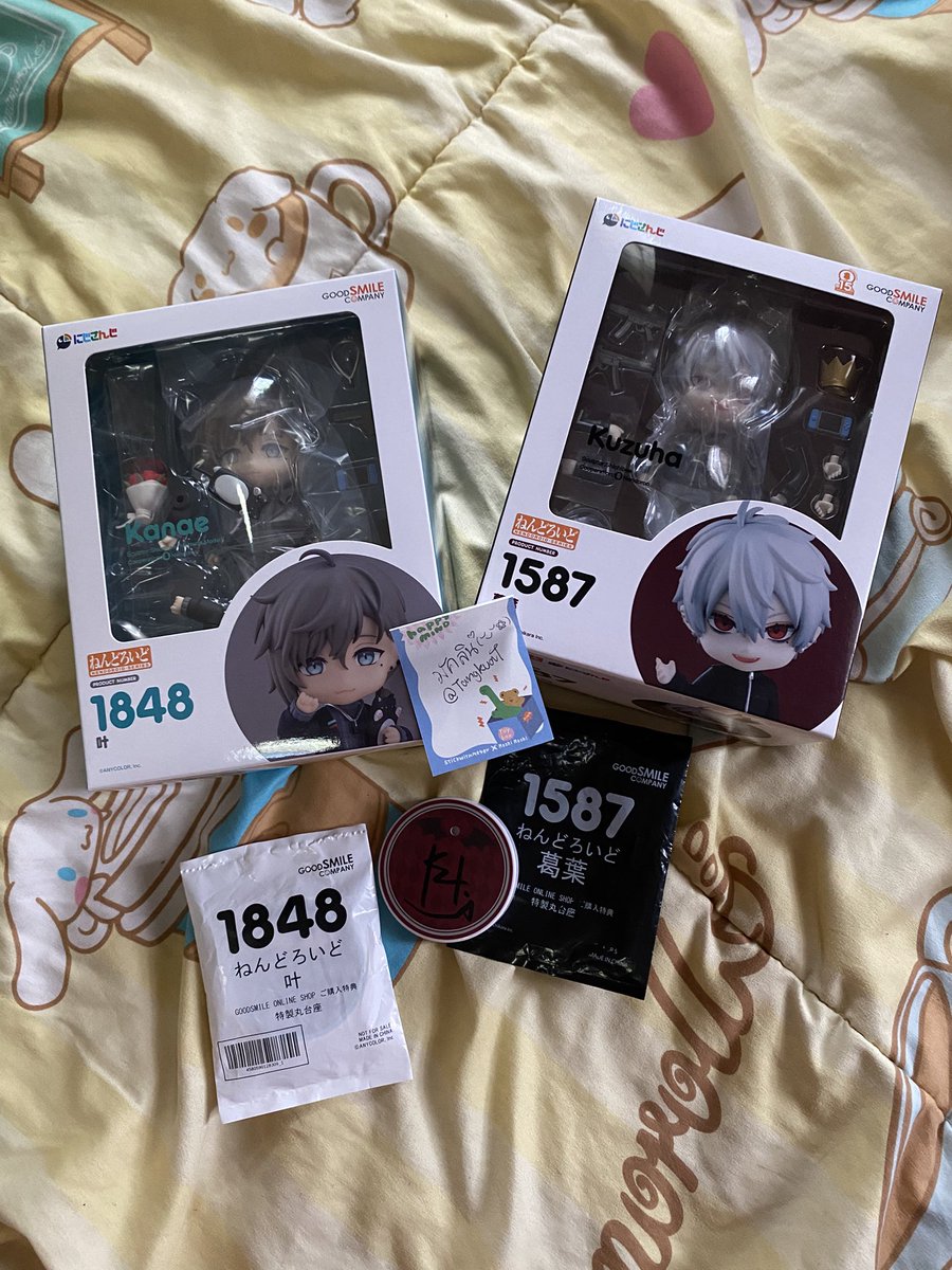 TangkuaT's tweet photo. [พร้อมส่ง] ขายคู่ ไม่แยก มีฐานพิเศษ
1587 Kuzuha
1848 Kanae

ด๋อยคุซุฮะ มือ2 ของครบ กล่องคม
ด๋อยคานาเอะ มือ1 กล่องคม

 ราคา 4050 รวมส่งEco-post
ผ่อนได้ 30 วัน

⚡️พร้อมโอนลดเหลือ 3850 รวมส่ง⚡️

สั่งซื้อ/สอบถามทางDM
#ตลาดนัดด๋อย #ตลาดนัดnendoroid #ตลาดนัดนิจิซันจิ #ตลาดนัดnijisanji https://t.co/E6nlirjwOS