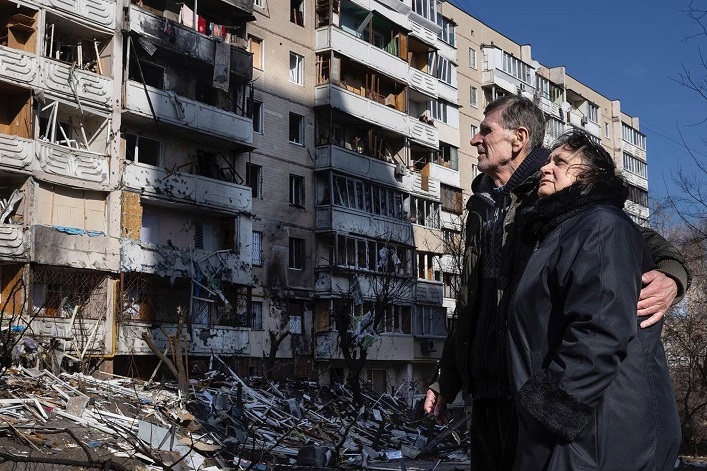 theUBN's tweet image. The #WorldBank has approved $84M in additional funding under the #eRecovery program for the #HOPE project, which pays for housing repairs, Prime Minister of Ukraine Denys #Shmyhal said. Another 98,000 #Ukrainian families will receive compensation by the end of the year.