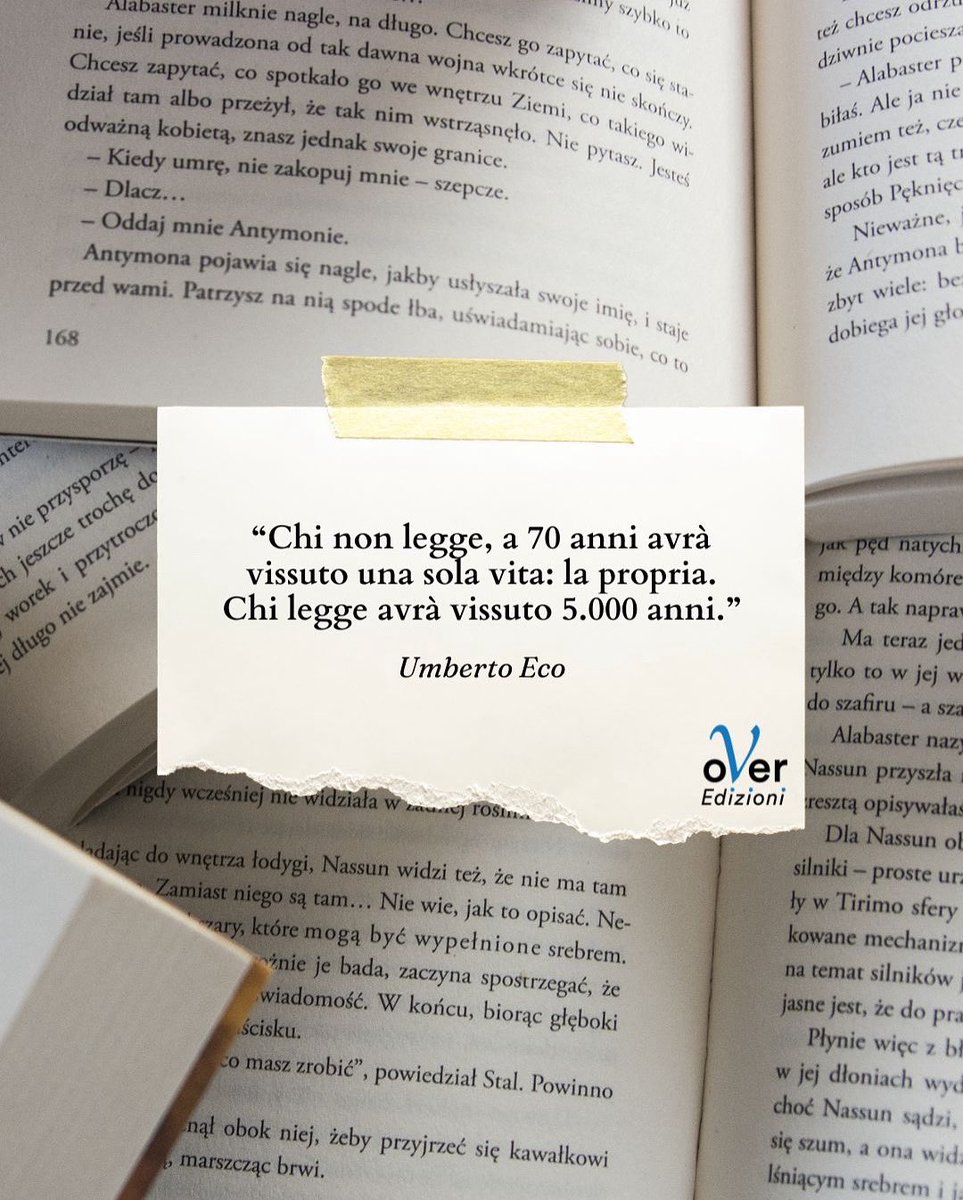 Chi non legge, a 70 anni avrà vissuto una sola vita: la propria. Chi legge, ne avrà vissute migliaia. Ogni libro è un viaggio nel tempo, nello spazio, nell’anima. 

#LeggereÈVivere #CaseEditrici #LibriCheRestano #CulturaEditoriale
 #PassionePerILibri #LettoriPerSempre #Storie