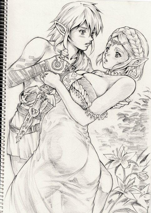 ちなみにデジタル彩色する前の元原画デス 