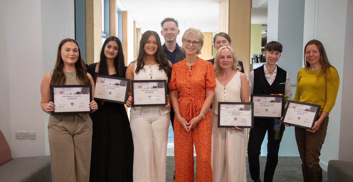 GCU has once again recognised the ambition, creativity and impact of its student changemakers through the 2025 Magnus Magnusson Awards, announced at a celebratory event on campus. 🎖️

🔗 Learn more about the awardees and their projects: gcu.ac.uk/aboutgcu/unive…