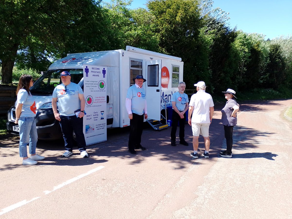 _ProstateProjec's tweet photo. A big thank you to Denbies for welcoming our Prostate Project team and our Man Van to their Surrey Day celebrations! We had a great day, and talked to many people about the importance of PSA testing.
#TheProstateProject #MensHealth #ProstateCancerAwareness #Denbies https://t.co/pqKsuTEeS5
