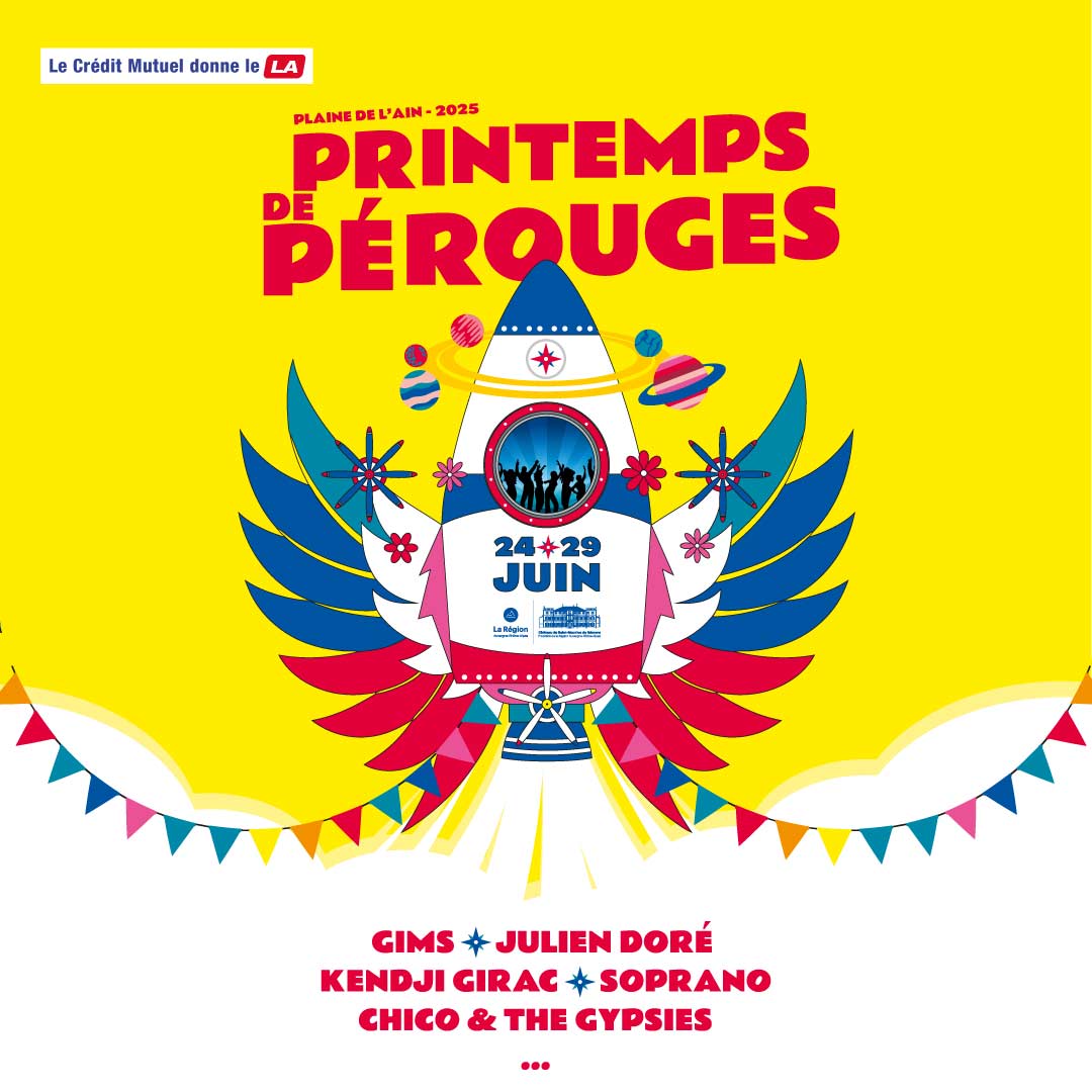🎶 Le Printemps de Pérouges revient en 2025 du 24 au 29 juin… et c’est toujours the place to be dans l’Ain 🤘🏼
☀️

🎤 Gims, Julien Doré, Kenji Girac, Soprano et pleins d'autres encore à découvrir bientôt !

🎟️ Billets dispo sur See Tickets : bit.ly/4jX3MqI