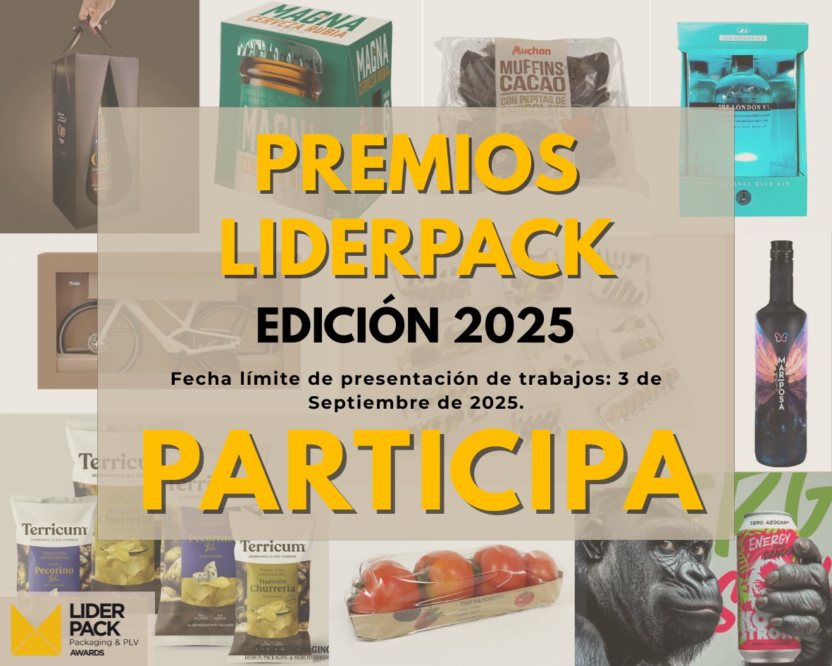 Hispack (@hispackbcn) on Twitter photo ¡Participa en los <a href="/PremioLiderpack/">Premios Liderpack</a> ! 🏆
🙌⚙️ Si tienes un proyecto #innovador y #sostenible, relacionado con envases y embalajes creativos, aprovecha la oportunidad de dar voz a tu idea.
Inscríbete aquí. 👇🏻
premiosliderpack.com ¡Participa en los <a href="/PremioLiderpack/">Premios Liderpack</a> ! 🏆
🙌⚙️ Si tienes un proyecto #innovador y #sostenible, relacionado con envases y embalajes creativos, aprovecha la oportunidad de dar voz a tu idea.
Inscríbete aquí. 👇🏻
premiosliderpack.com