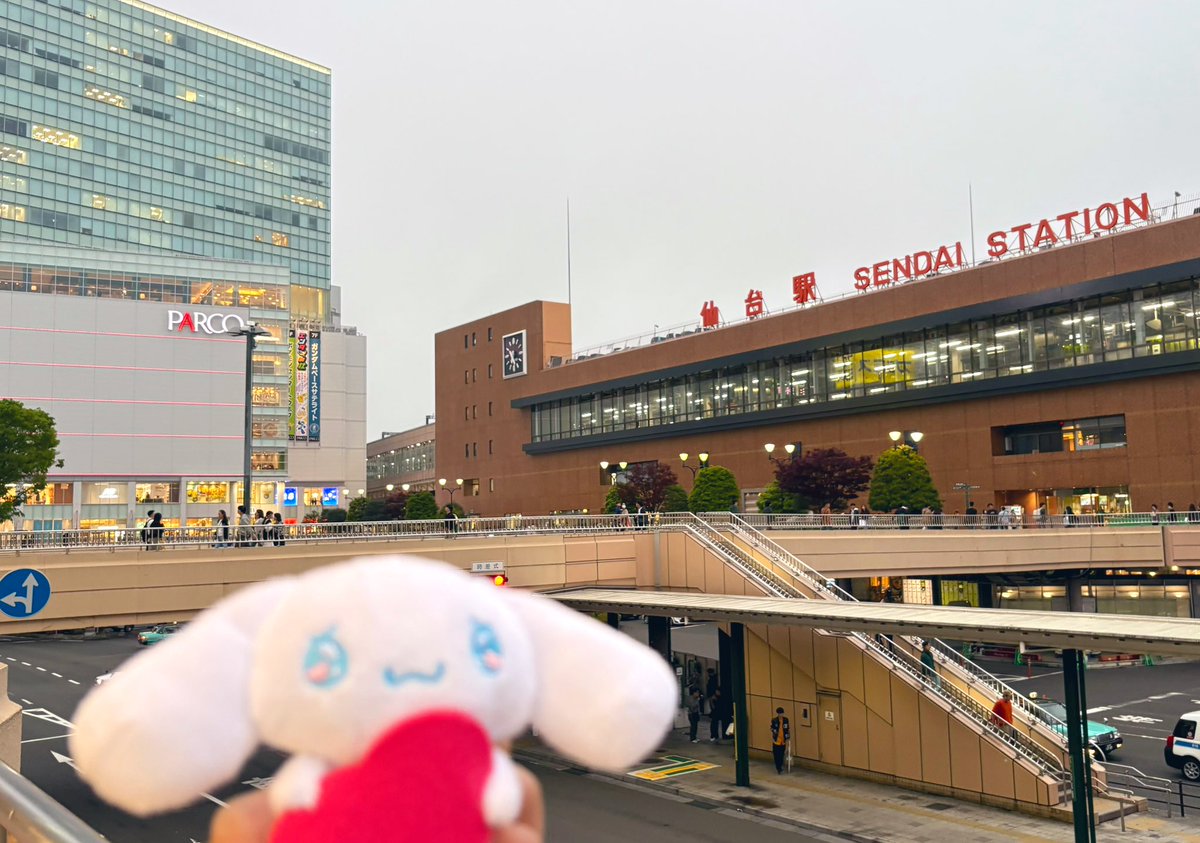 「仙台駅」
25.5.12
仙台駅好きだなぁ
今回も楽しかったし美味しかった
シナモンが、帰りたくない私の気持ちを顔で表現してくれてました

#ぴえんシナモン