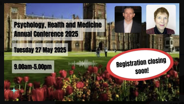 DHPNI's tweet image. Register today for the #PHM2025 conference! We have a great programme and two amazing keynote speakers, Prof Martin Dempster & Prof Susan Michie. Registration closes on May 14th. Don't miss out! bit.ly/4fNFUD7
