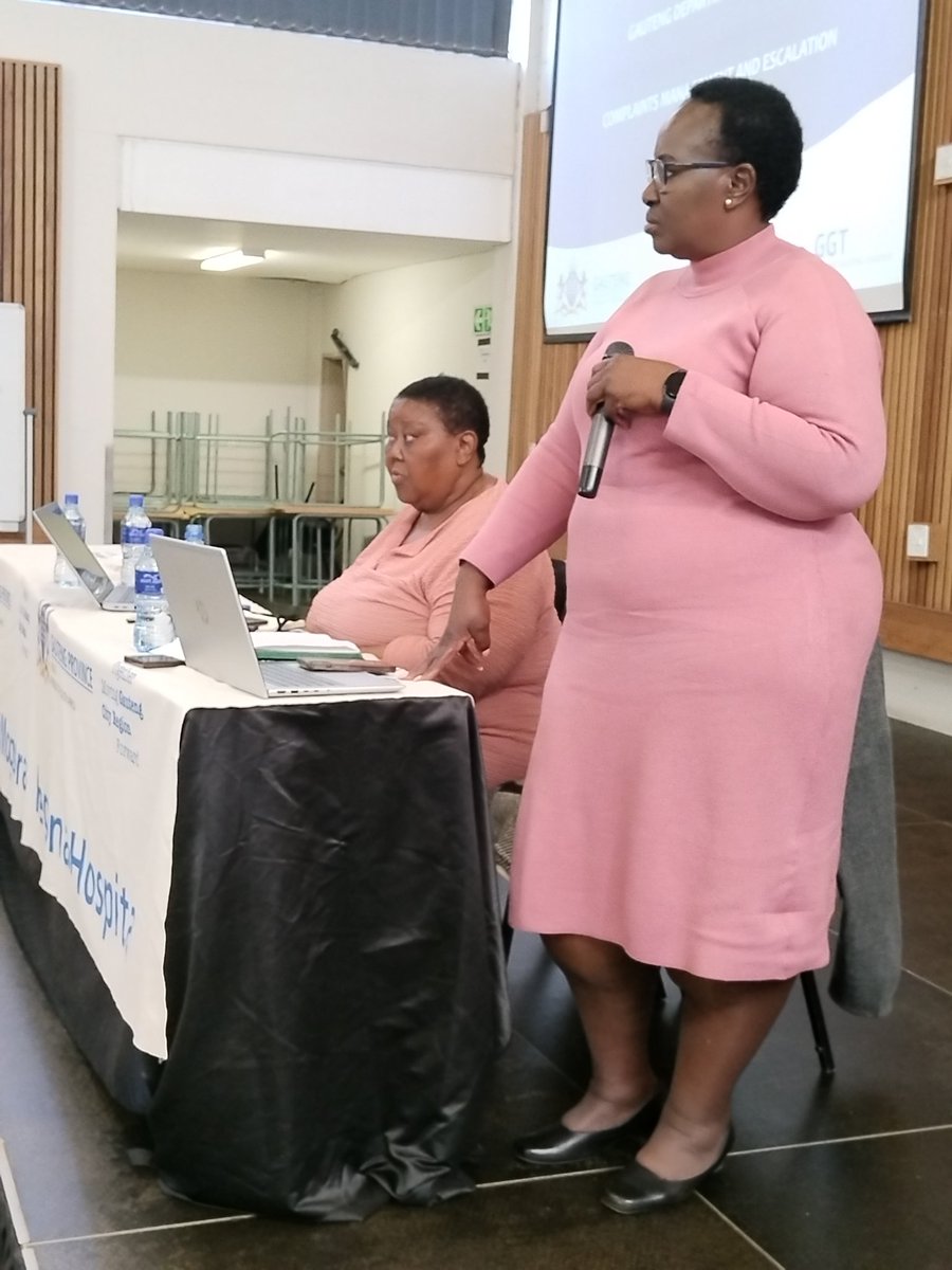 Thelle Mogoerane Hospital (@thellemhospital) on Twitter photo The <a href="/GautengHealth/">Gauteng Health</a> is today convening a meeting to look into facilities' Accident & Emergency and Outpatient challenges across the province. The aim is to come up with solutions that could help minimise number of complaints received at public health facilities #AsibeHealthyGP The <a href="/GautengHealth/">Gauteng Health</a> is today convening a meeting to look into facilities' Accident & Emergency and Outpatient challenges across the province. The aim is to come up with solutions that could help minimise number of complaints received at public health facilities #AsibeHealthyGP