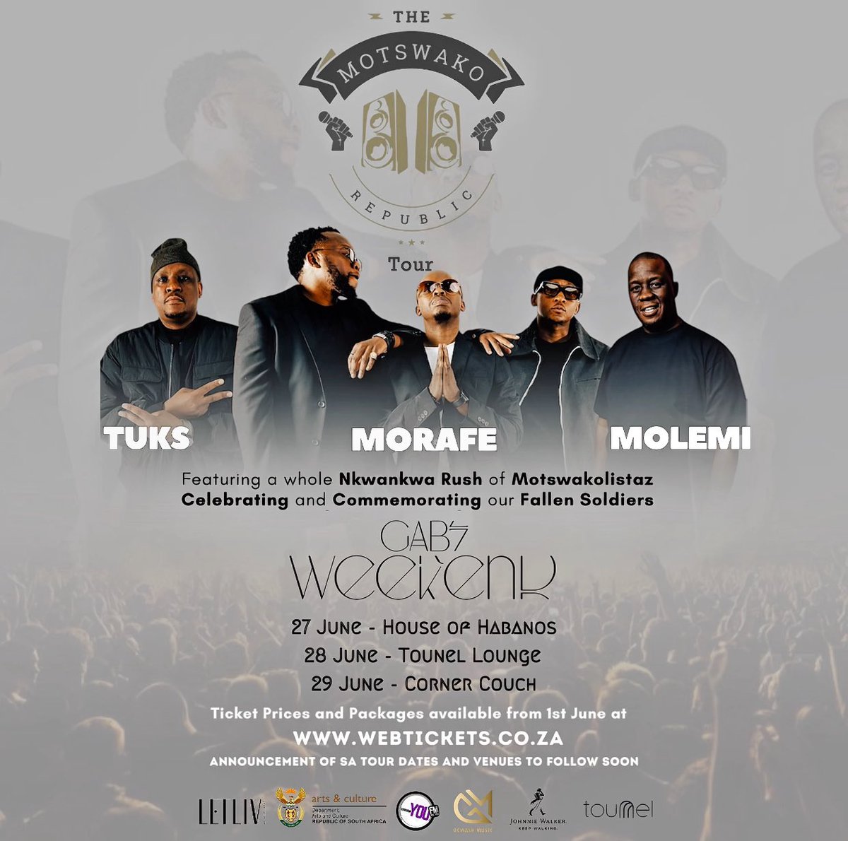 Motswako Republic tour kicks off in Botswana 🇧🇼 #fyp #botswana #motswako #gaborone