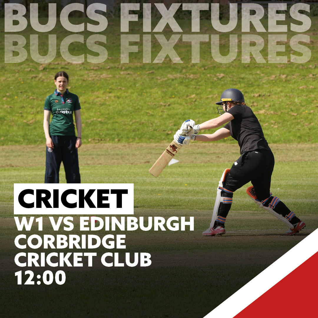 🔴⚪ BUCS WEEK 30 🔴⚪

All 4 of our cricket teams are in action this week. With 3 wins out of 4 last week they'll be looking to continue their run tomorrow! Get down and support the teams for a sunny afternoon full of cricket! ☀️☀️