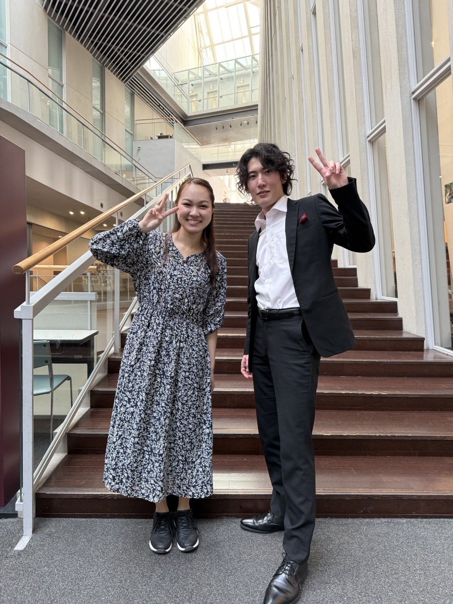 コンマスお疲れだよー！よく見えた😌