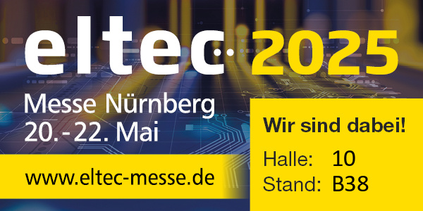 Wir sind auf der #eltec2025 in Nürnberg!
 📅 20.–22. Mai
 📍 Halle 10 / Stand B38

Smarte Technik, moderne Lösungen – live vor Ort erleben!

#Elektrotechnik #SmartBuilding #eltec #Nürnberg #messe