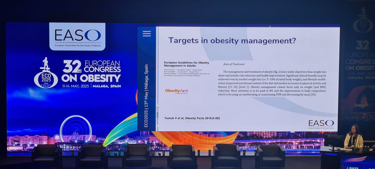 <a href="/busetto_luca/">Luca Busetto</a> elegantly highlights the importance of body fat distribution in the definition of #obesity and in the links between adiposity and its complications. #ECO2025 <a href="/EASOobesity/">EASO</a> ⬇️