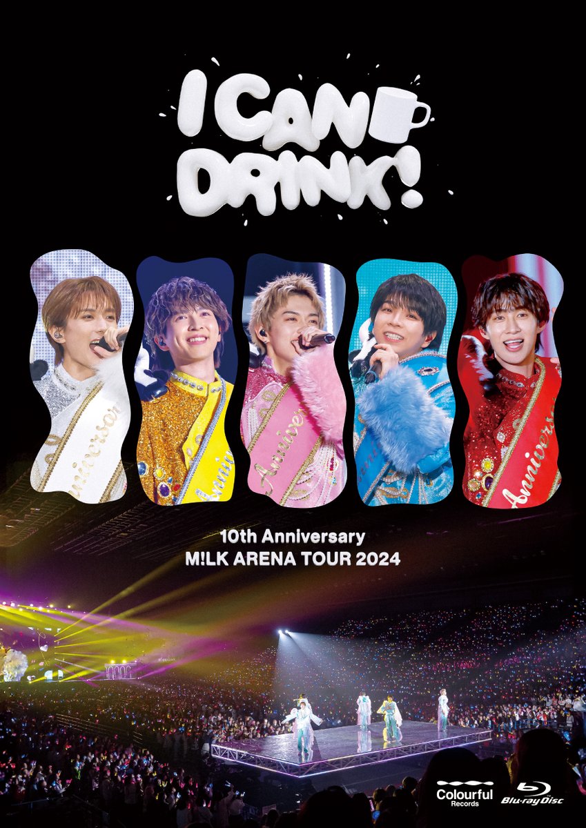 6月11日(水)リリース DVD&Blu-ray『10th Anniversary M!LK ARENA TOUR