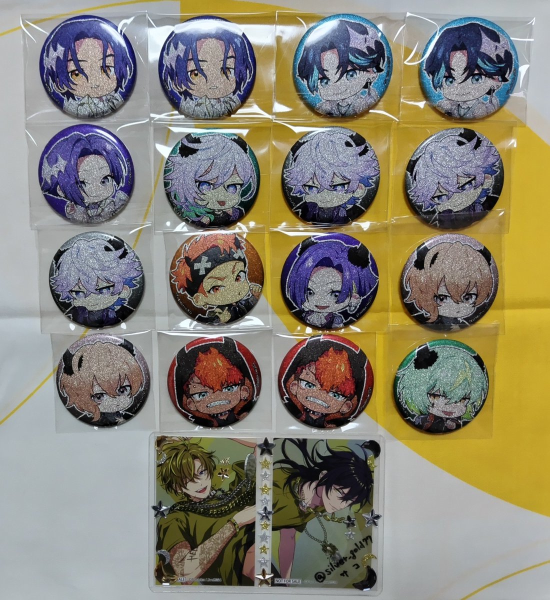 【交換/譲渡】Paradox Live パラライ FavoteriA 缶バッジ

【譲】匋平 ◎珂波汰 ◎那由汰 紗月 憧吾 *葵 京 凌牙 ◎賢太

【求】😈晴臣・智生＞＞😇智生・晴臣＞定価+送料

＊◎は*同数お迎え下さい🙇
＊😇⇔😈〇

検索からもお気軽にお声掛け下さい🙇