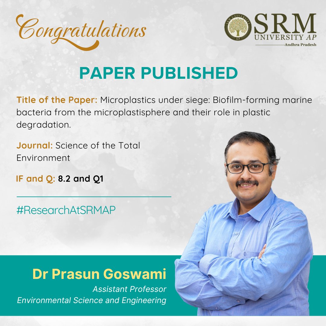 Plastic pollution poses a serious environmental threat, with microplastics now found in oceans, marine life, and even drinking water. India alone generates 9.4 million tons of plastic annually, with 3.8 million tons left uncollected or mismanaged (UNIDO, 2018), highlighting an