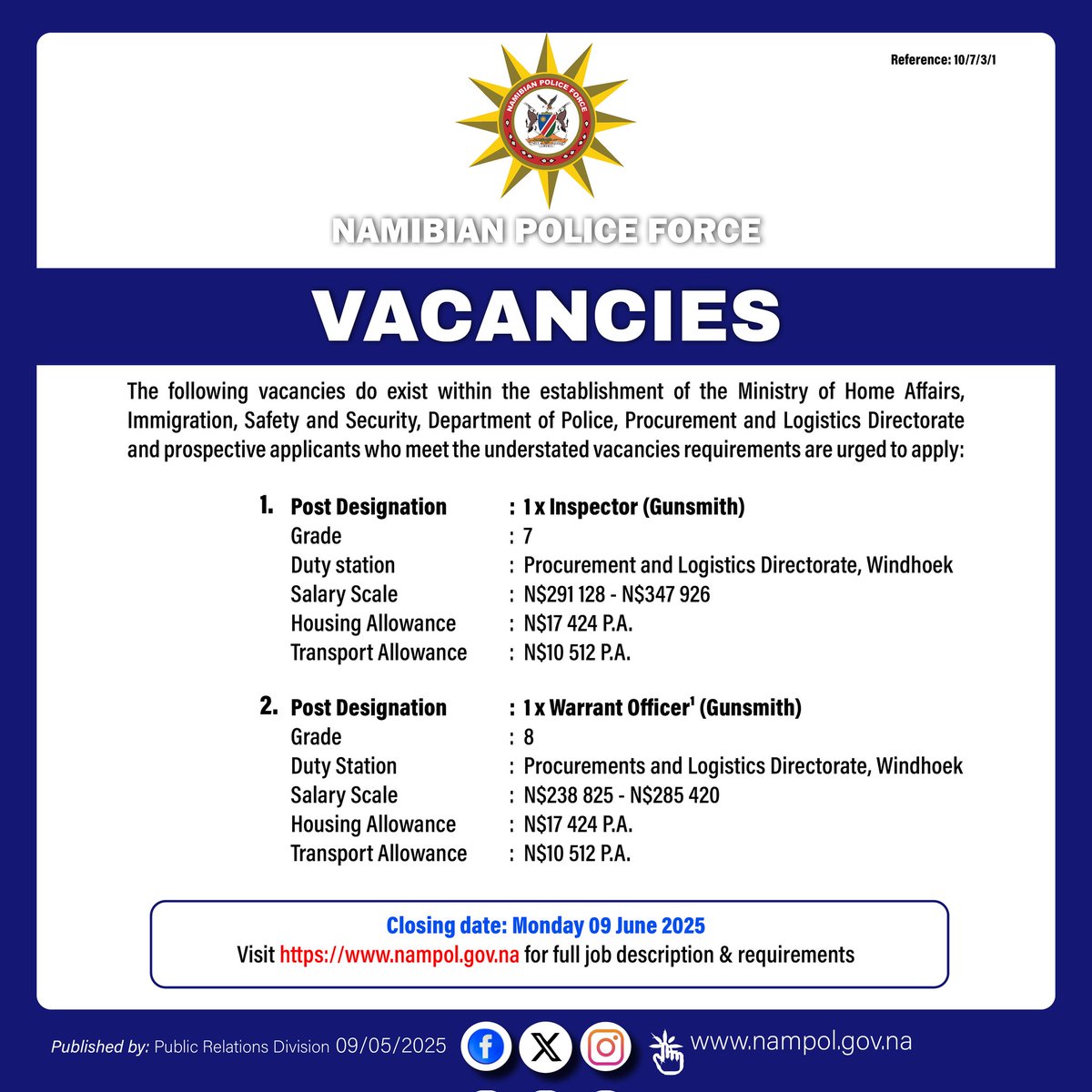 ForceNampol's tweet image. Public members who meet the requirements are encouraged to apply.