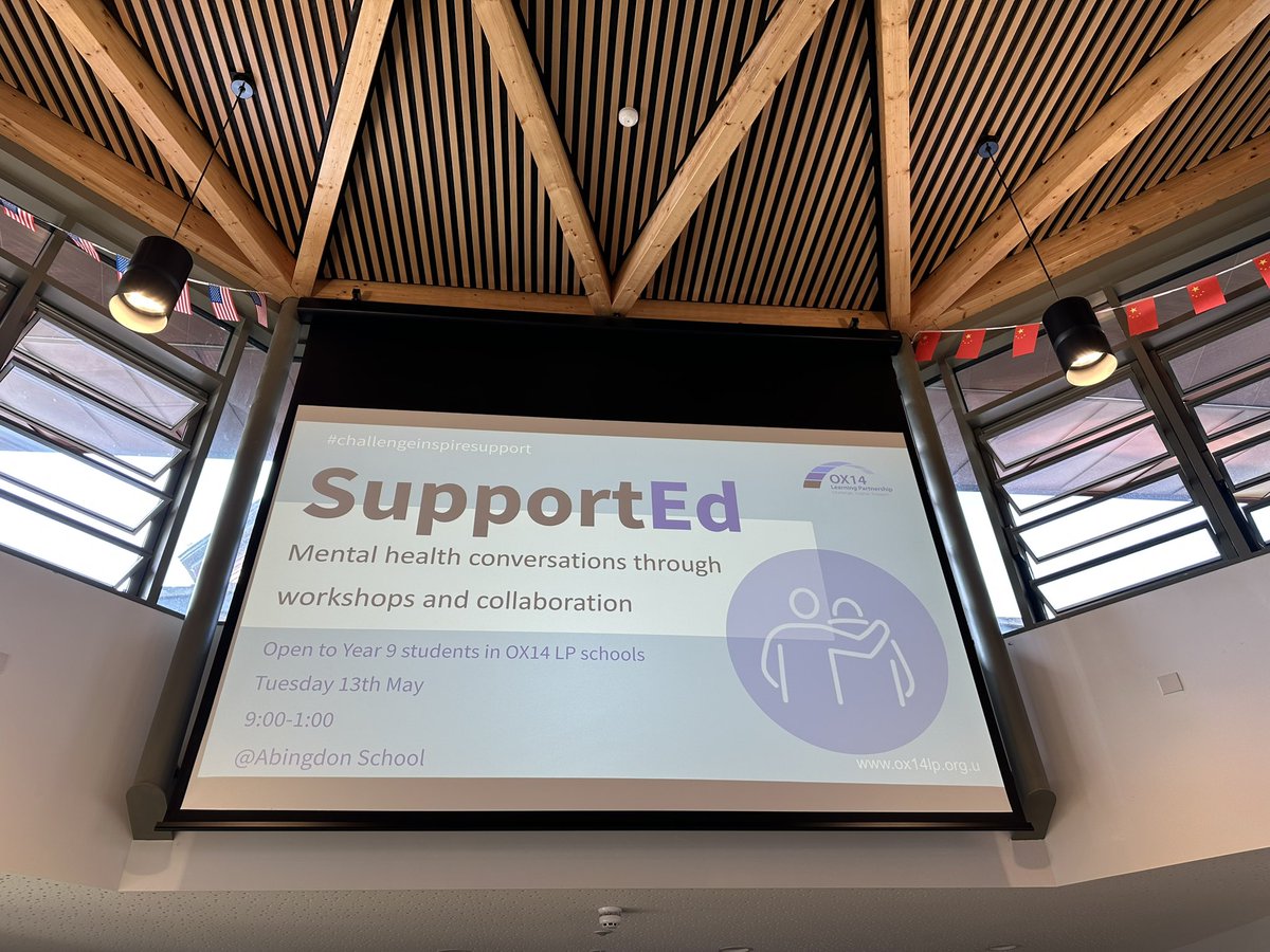 OX14 Learning Partnership (@ox14_lp) on Twitter photo Our wellbeing event SupportED is well underway. A fantastic start from speaker <a href="/GRIEFPREACHER/">Jamie Denyer</a> before workshops based on the 5Ways to Wellbeing. #challengeinspiresupport Our wellbeing event SupportED is well underway. A fantastic start from speaker <a href="/GRIEFPREACHER/">Jamie Denyer</a> before workshops based on the 5Ways to Wellbeing. #challengeinspiresupport
